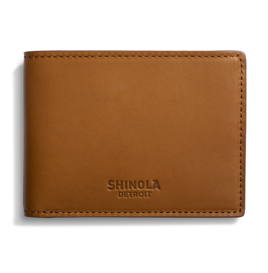 Slim Bifold Wallet - Tan
