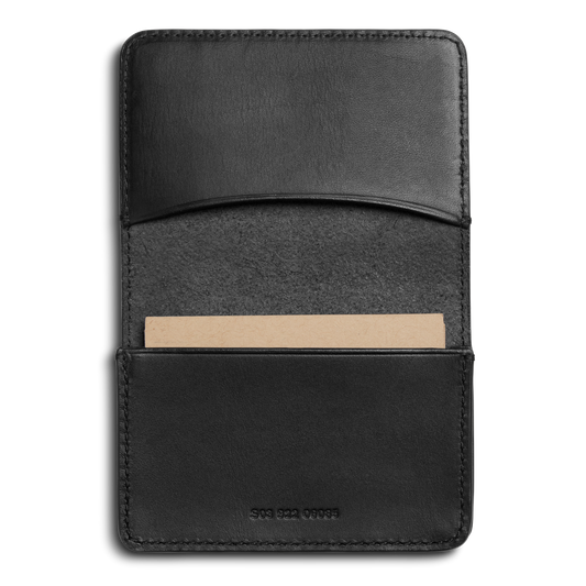 Business Card Holder - Black
