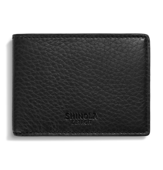 Slim Bifold Wallet - Black