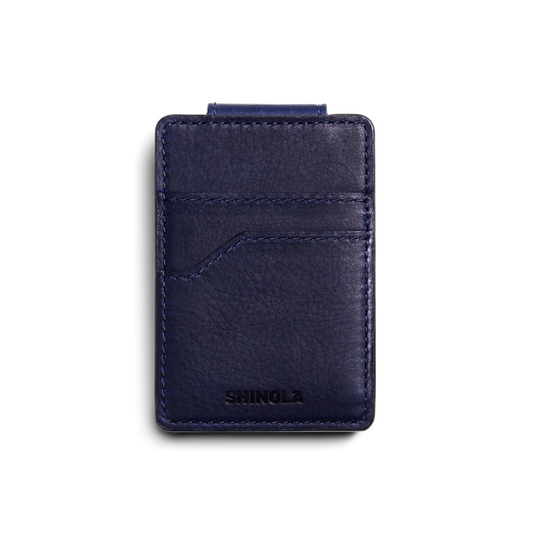 Magnetic Money Clip Card Holder - Lake