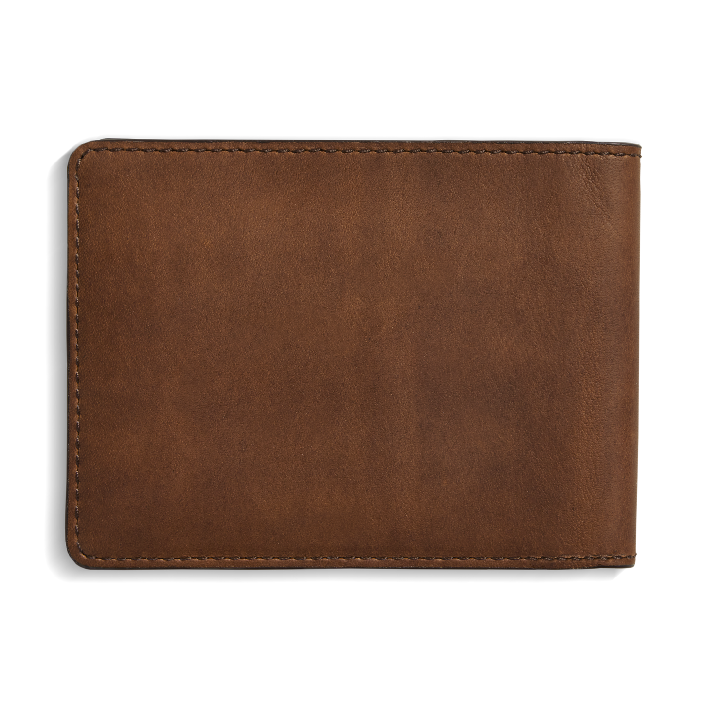 Slim Bifold Wallet - Medium Brown