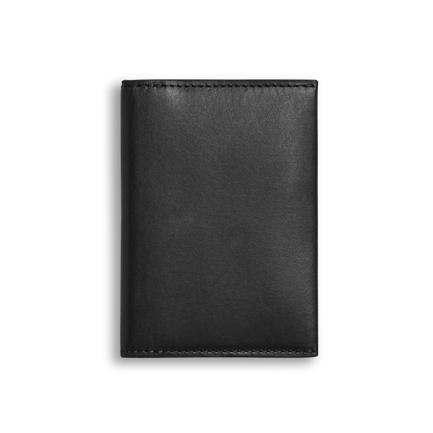 Folded Card Holder Wallet - Black