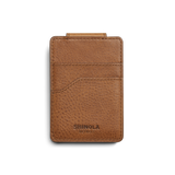 Magnetic Money Clip Card Holder - Tan