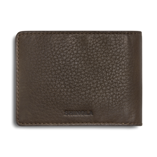 Slim Bifold Wallet - Espresso