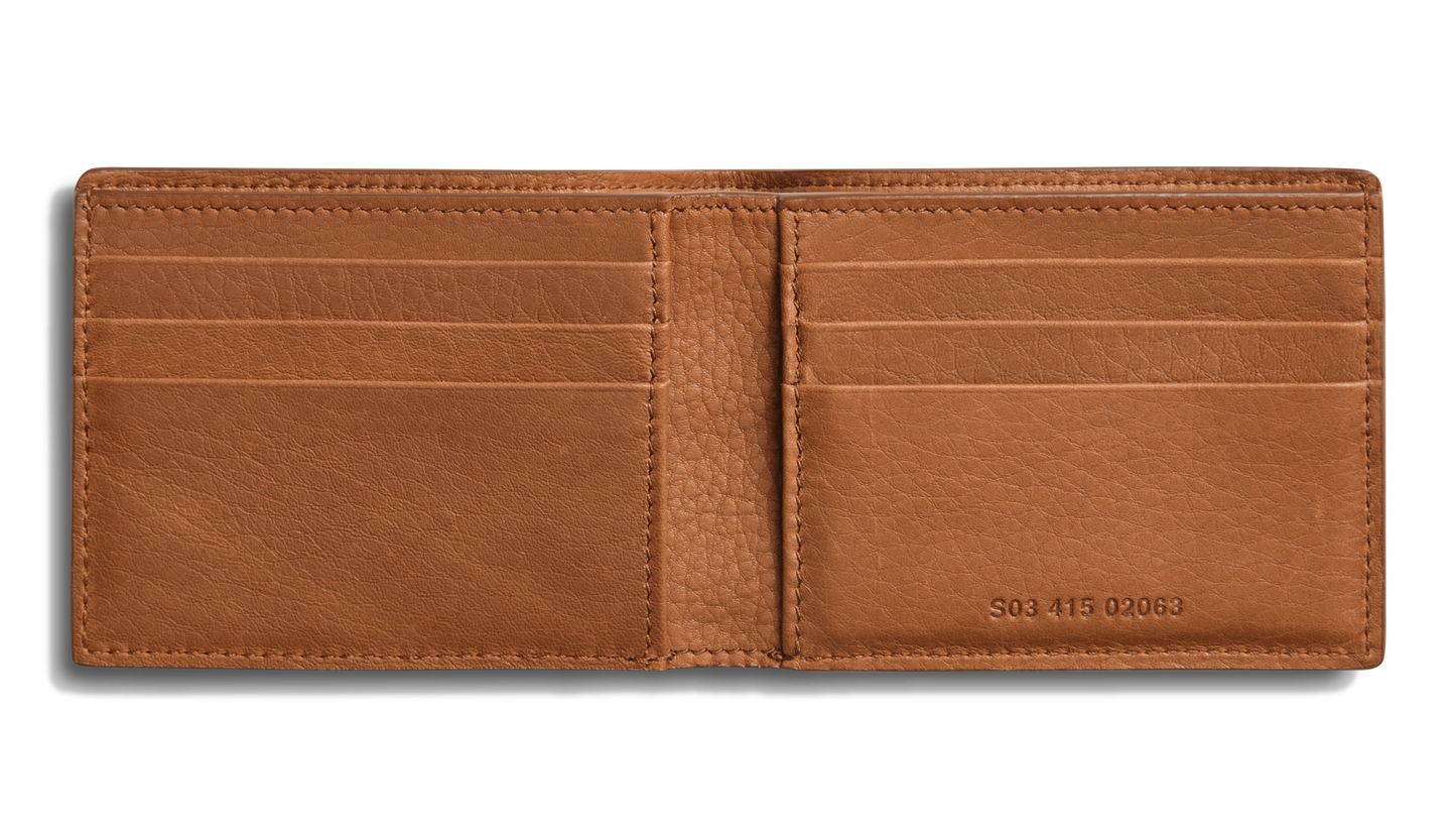 Slim Bifold Wallet - Tan
