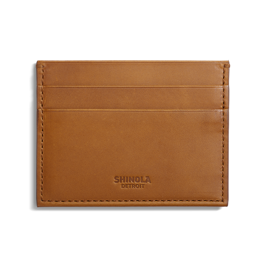 5 Pocket Card Holder - Tan