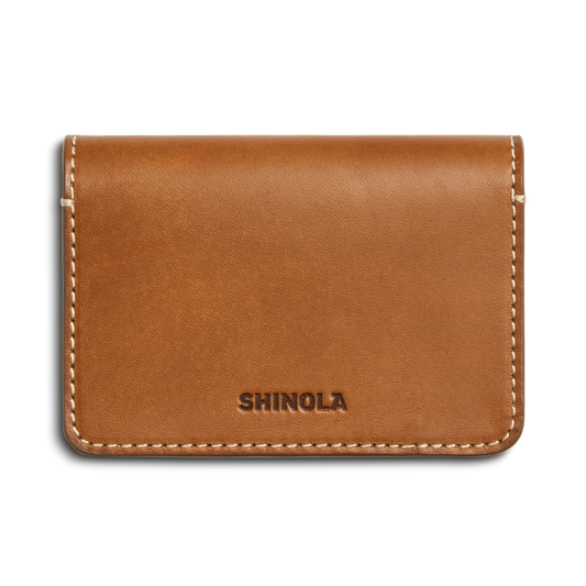 Business Card Holder - Tan