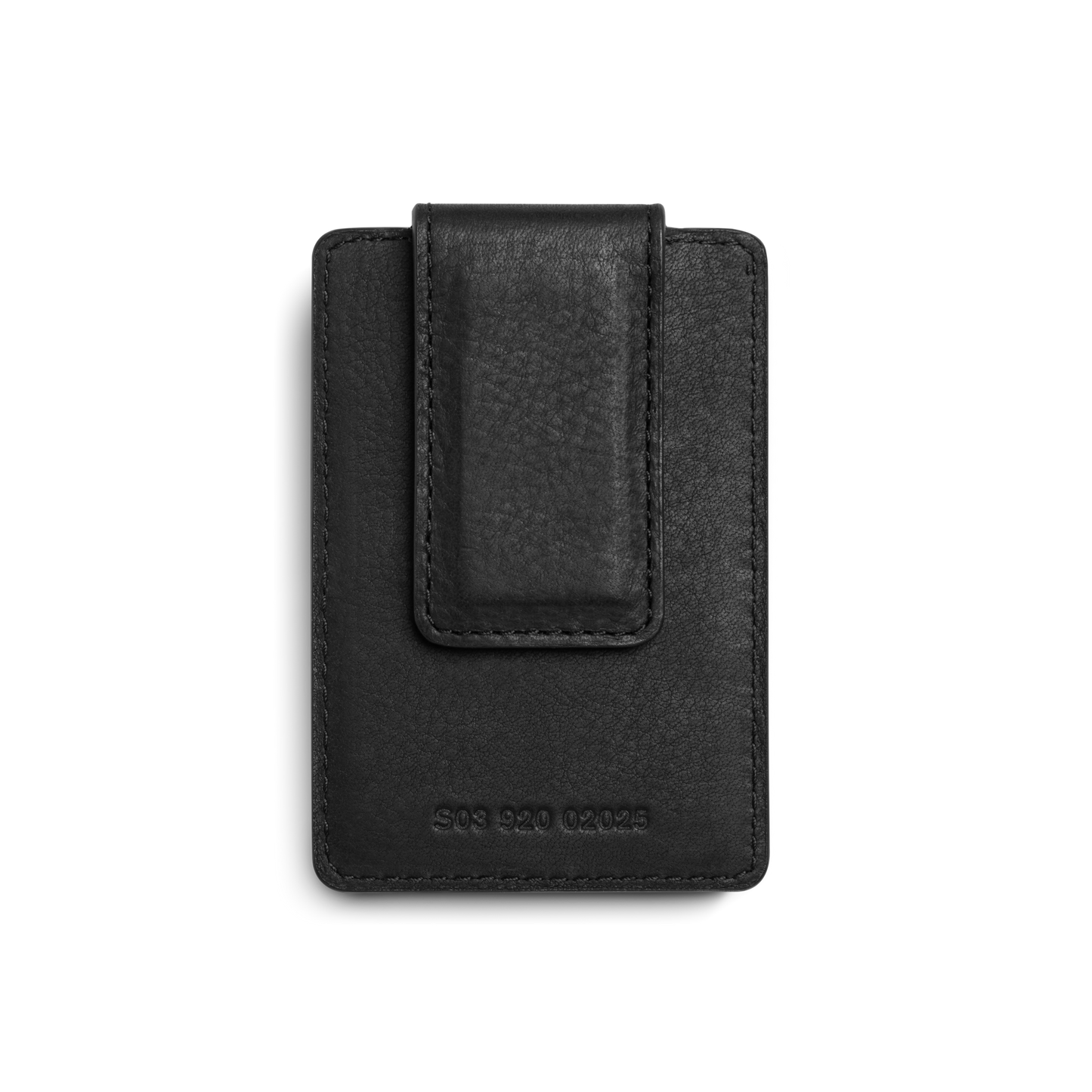 Magnetic Money Clip Card Holder - Black