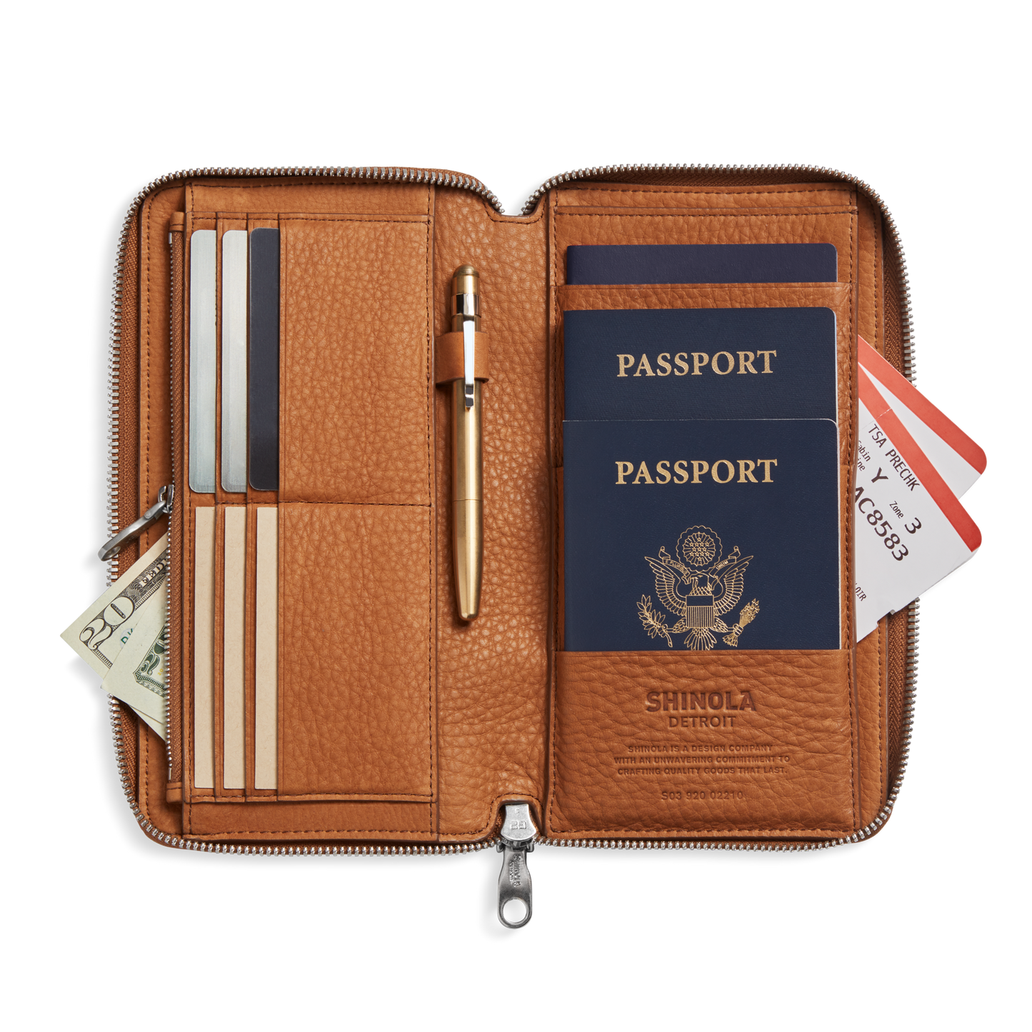 Organizer Wallet - Tan