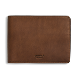 Slim Bifold Wallet - Medium Brown