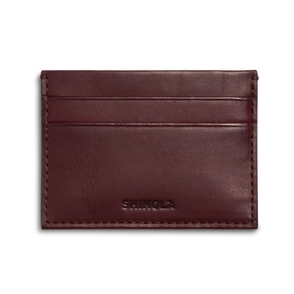Pocket Card Holder - Merlot