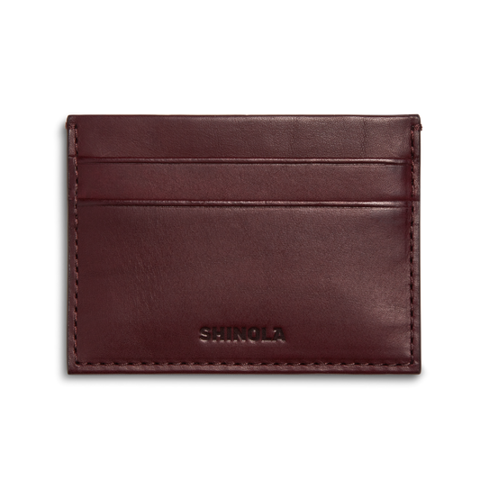 Pocket Card Holder - Merlot