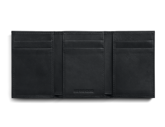 Trifold Wallet - Black