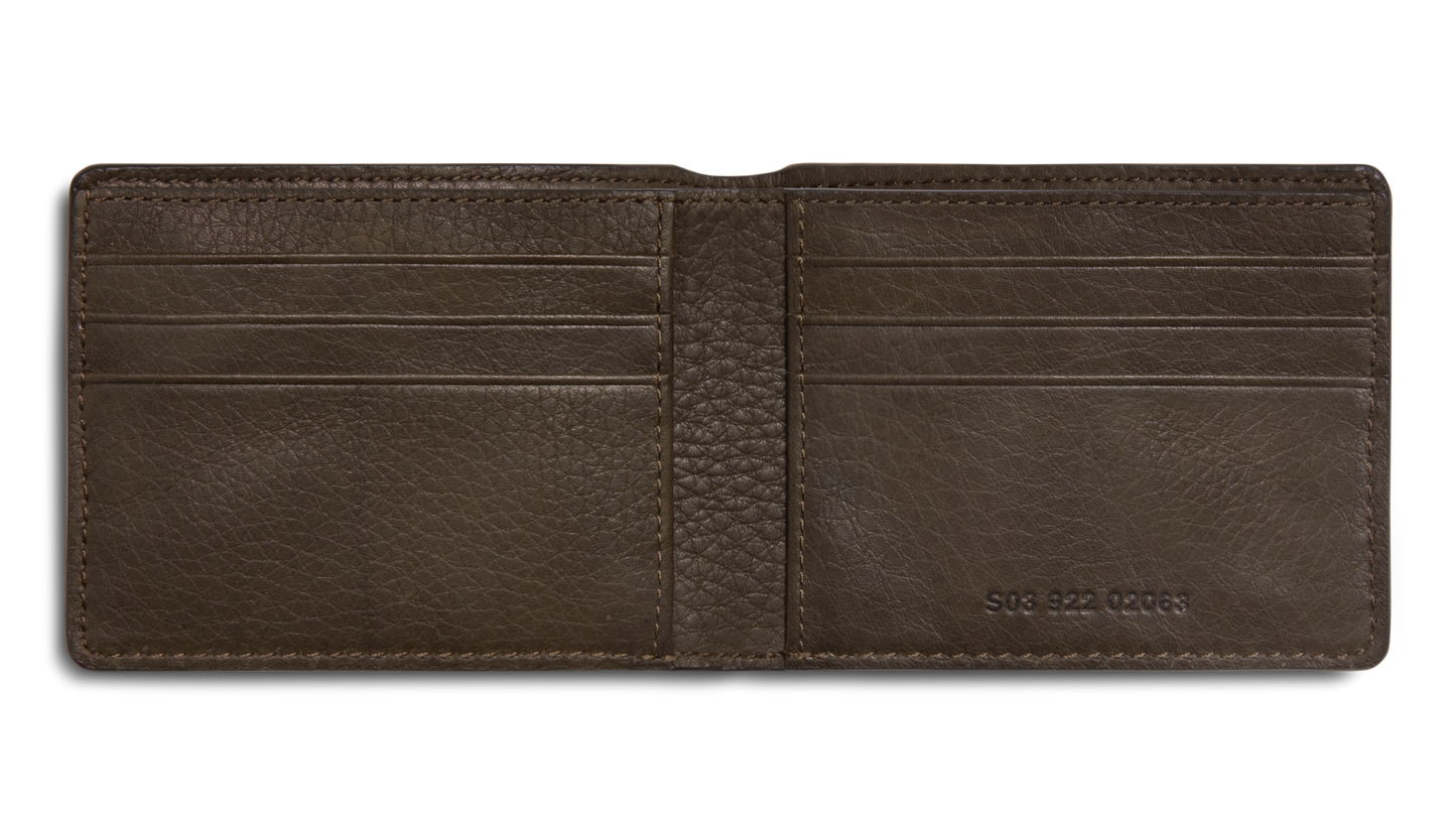 Slim Bifold Wallet - Espresso