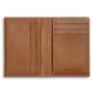 Folded Card Holder Wallet - Tan